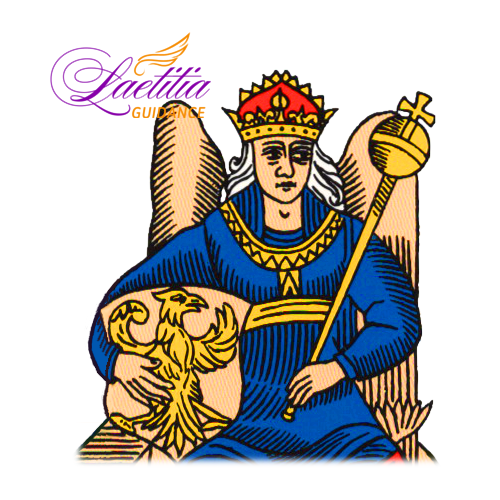 Tarot de Marseille III L Impératrice laetitia guidance vignette