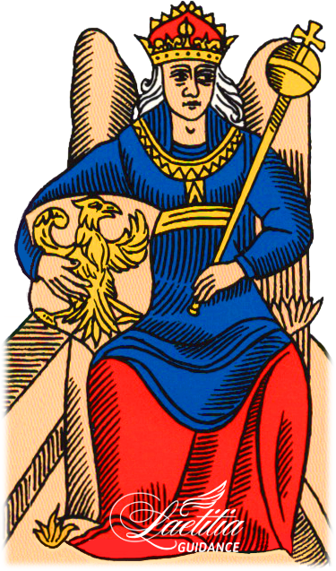Tarot de Marseille III L Impératrice laetitia guidance